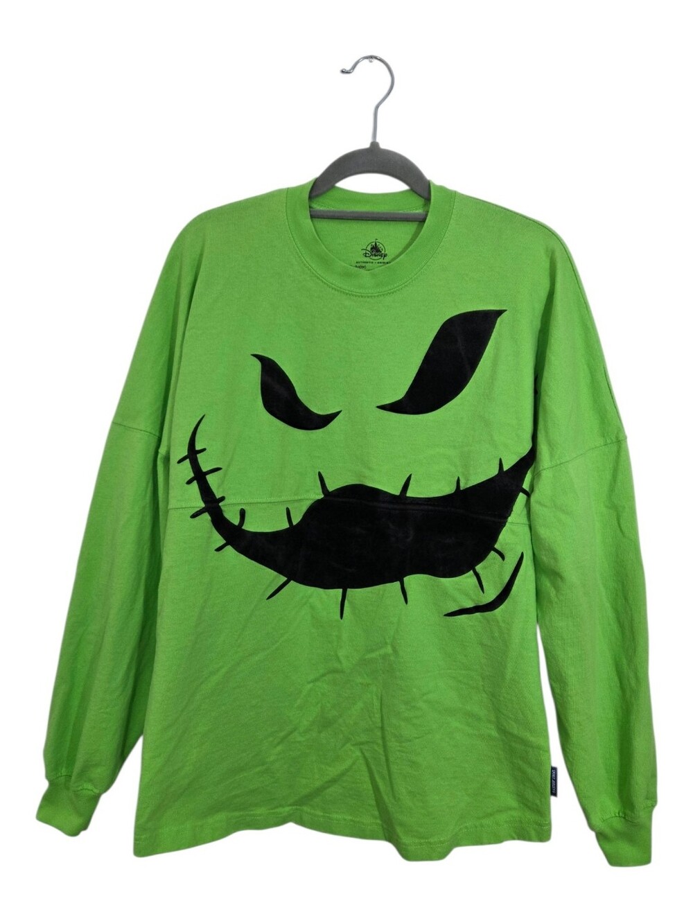 Spirit Jersey Disney Nightmare Before Christmas Oogie Boogie Green Shirt Small